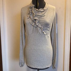 CAbi long sleeve empire waist long sleeved shirt